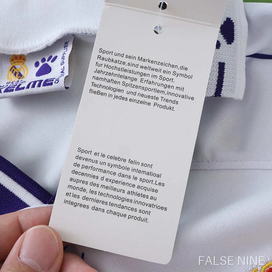Real Madrid 94/96 Home Kids Jersey (Retro), photo 33