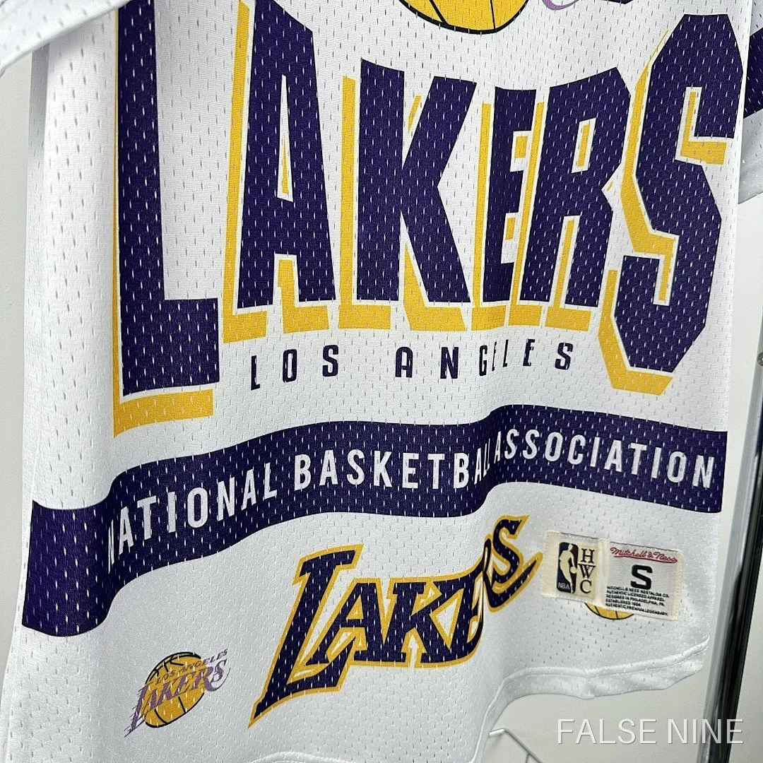 25/26 NBA L.A. Lakers Retro short sleeved shirt, photo 4