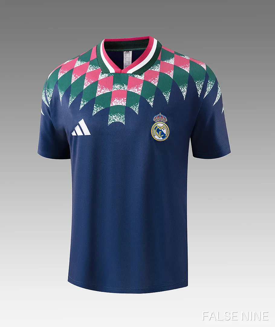 26/27 Real Madrid CF Training clothes suit Short sleeve retro Fan version, photo 22