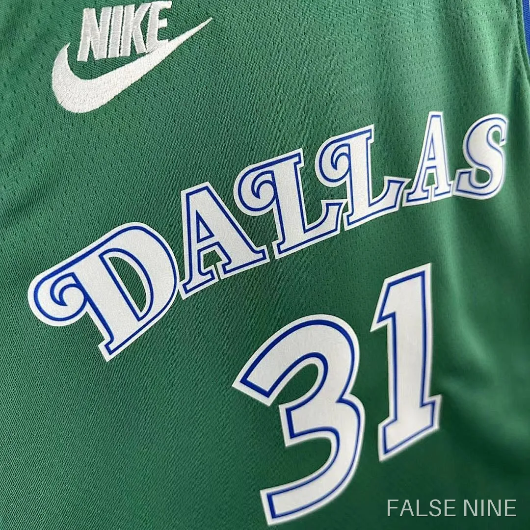 Dallas Mavericks 25/26 Retro Green Jersey (31-THOMPSON), photo 4