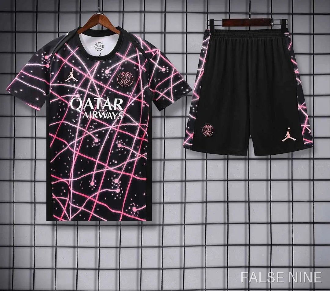 25/26 Paris Saint-Germain F.C. Training clothes suit Short sleeve Fan version, photo 8