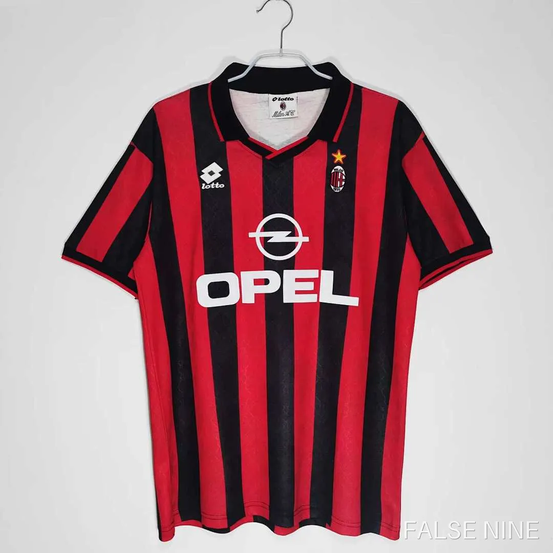 AC Milan 1995-96 Home Shirt (Retro Fan Version), photo 1
