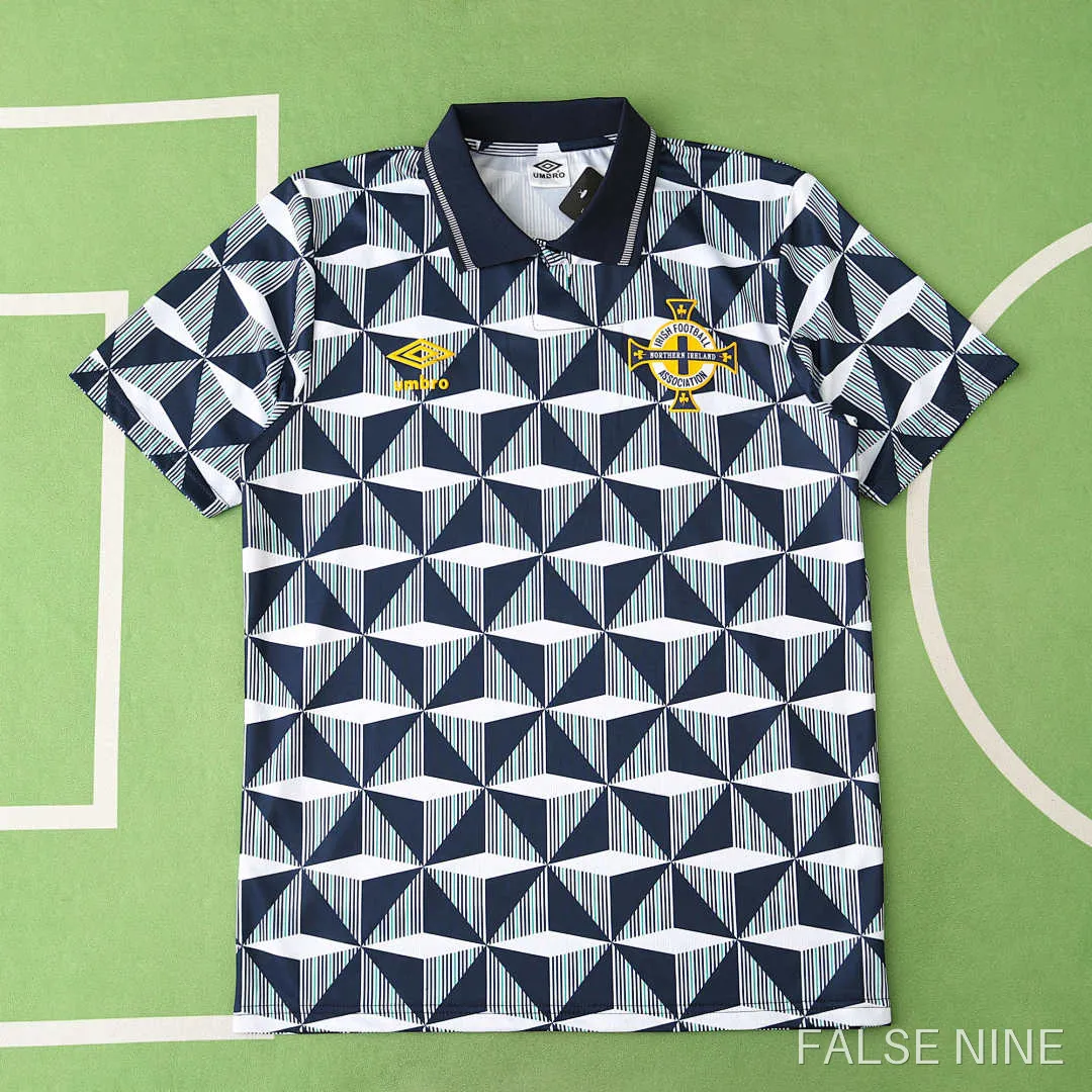 9093 Northern Ireland away retro Fan version, photo 1