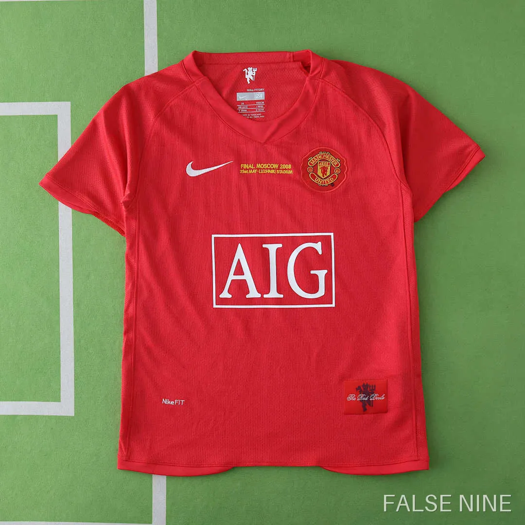 Manchester United 2007/08 Home Kids Retro Kit, photo 1