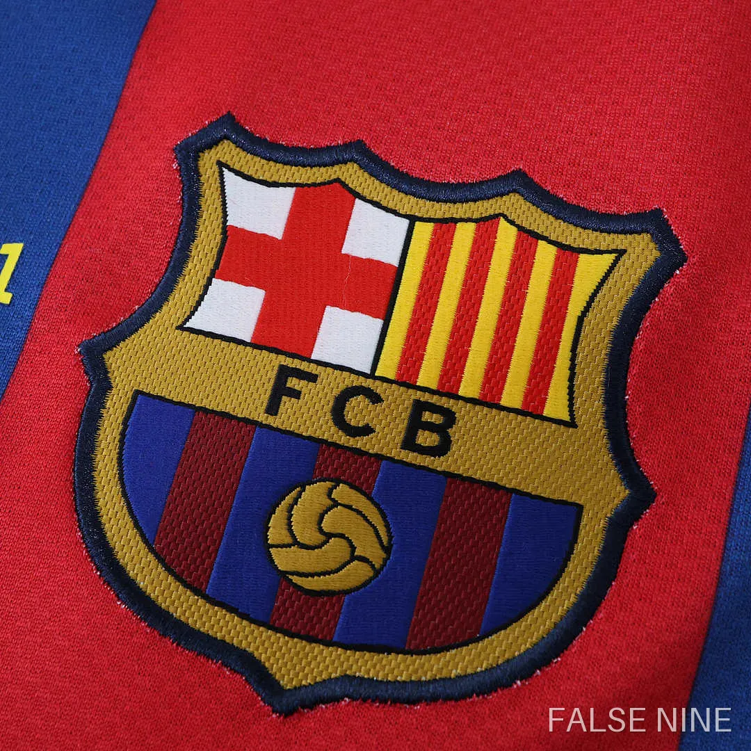 10/11 FC Barcelona / Barça home Long sleeved retro Fan version, photo 5