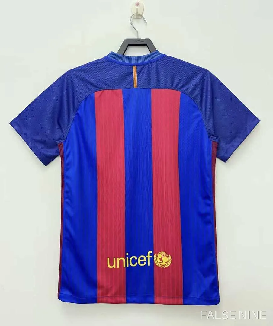 16/17 Barcelona Home retro Fan version, photo 4