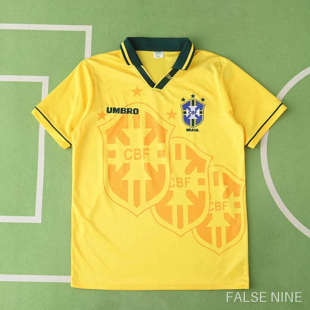 93/94 Brazil home retro Fan version, photo 1