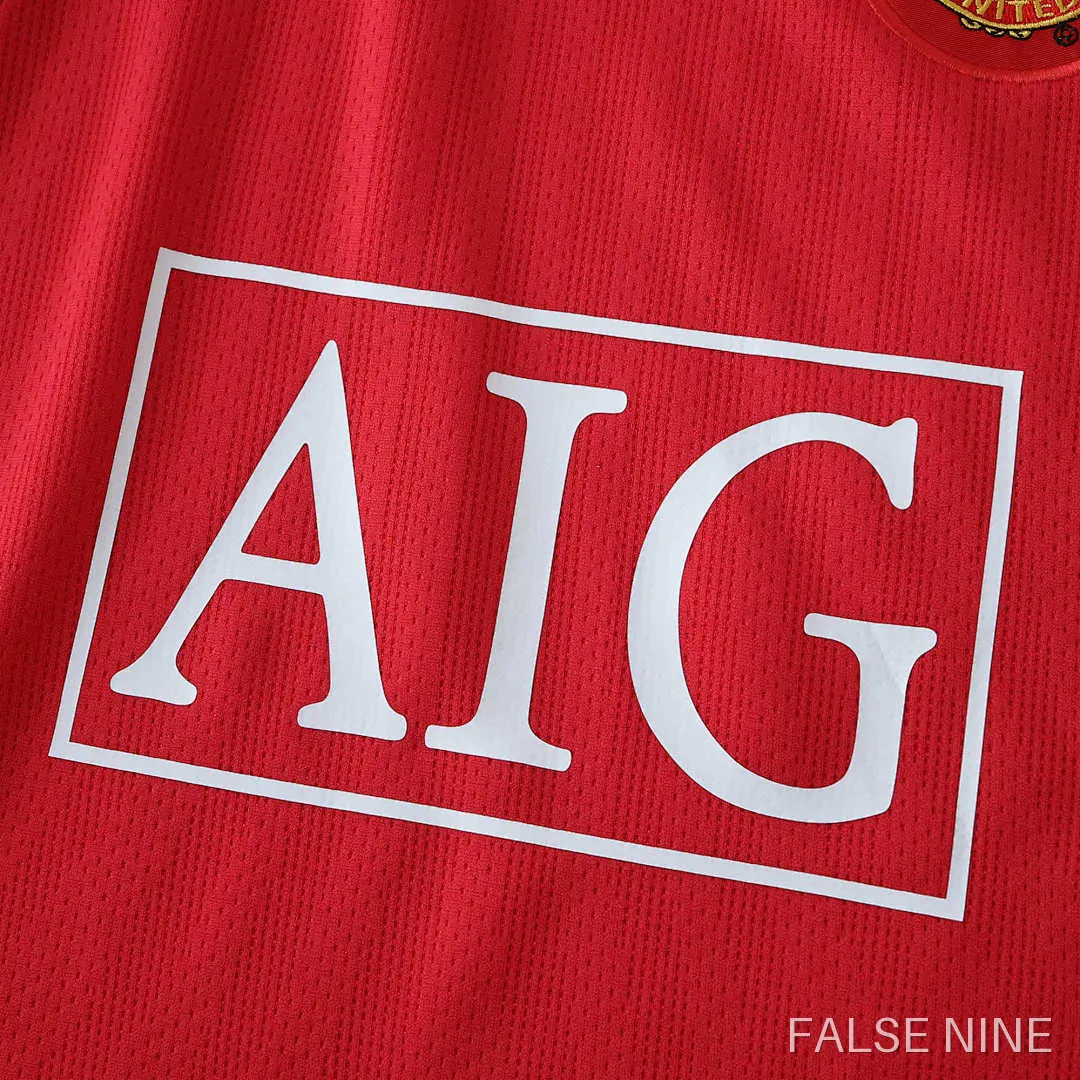 Manchester United 2007/08 Home Kids Retro Kit, photo 8