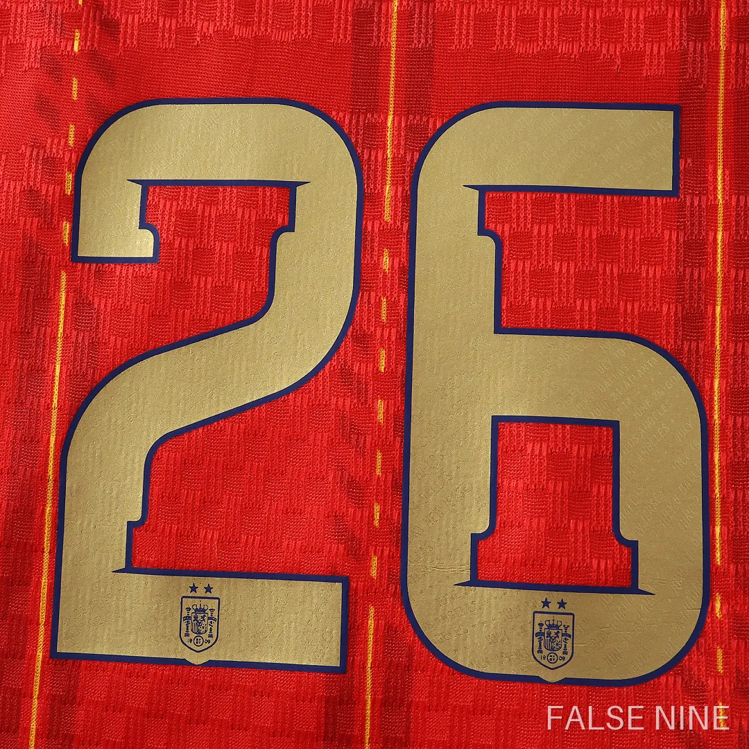 Spain 2026 Home Shirt (Player Version, Long Sleeve), photo 15