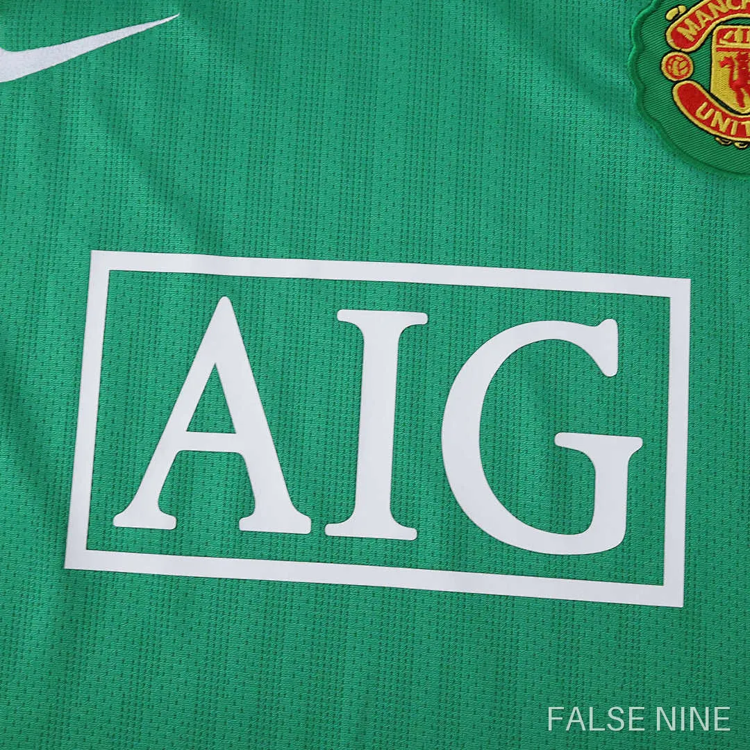 07/08 Manchester United F.C. goalkeeper retro Long sleeved Fan version, photo 8