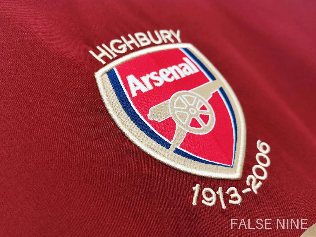 Arsenal 2005/06 Home Long Sleeve Shirt (Retro Fan Version), photo 3