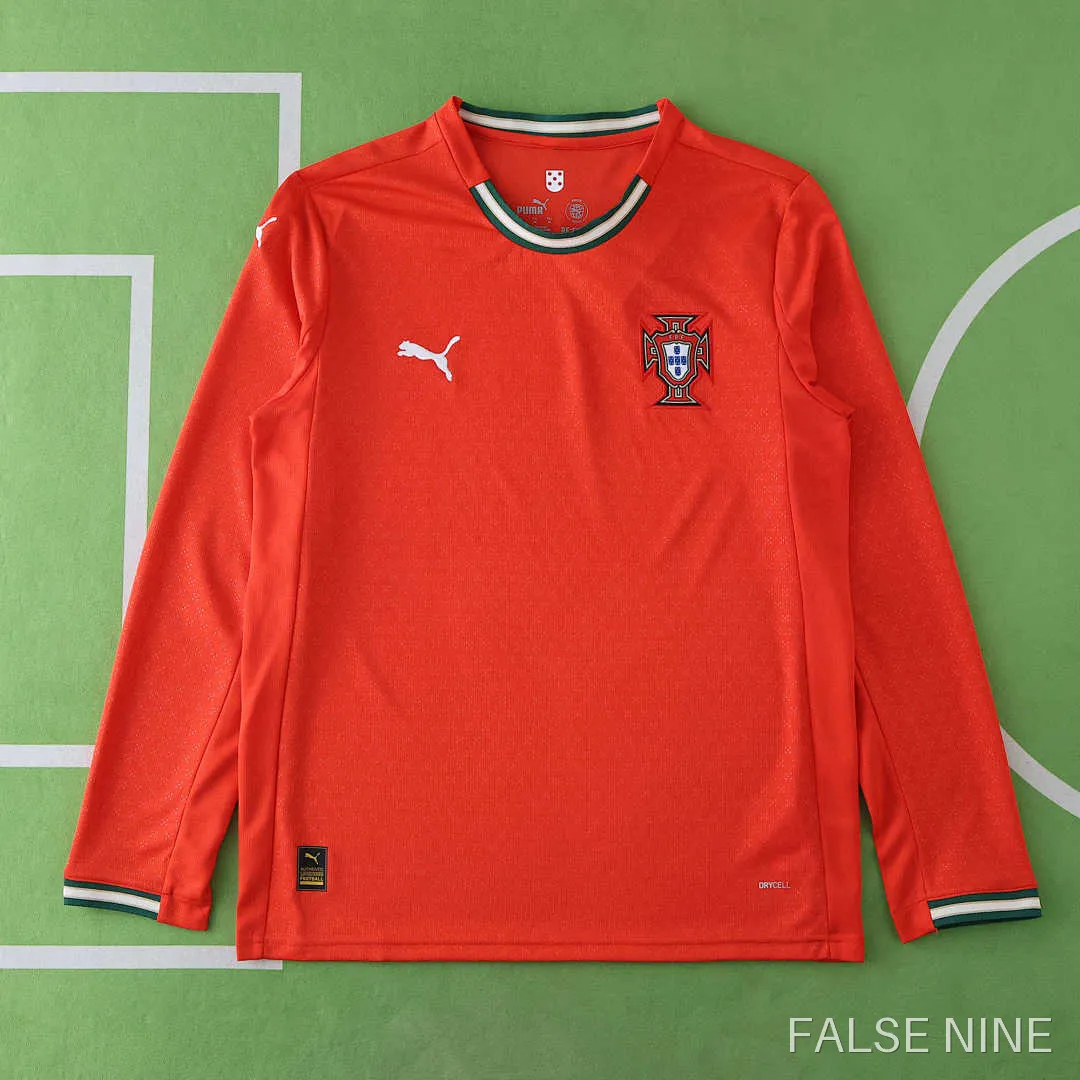 Portugal 25/26 Home Shirt (Long Sleeve Fan Version), photo 1