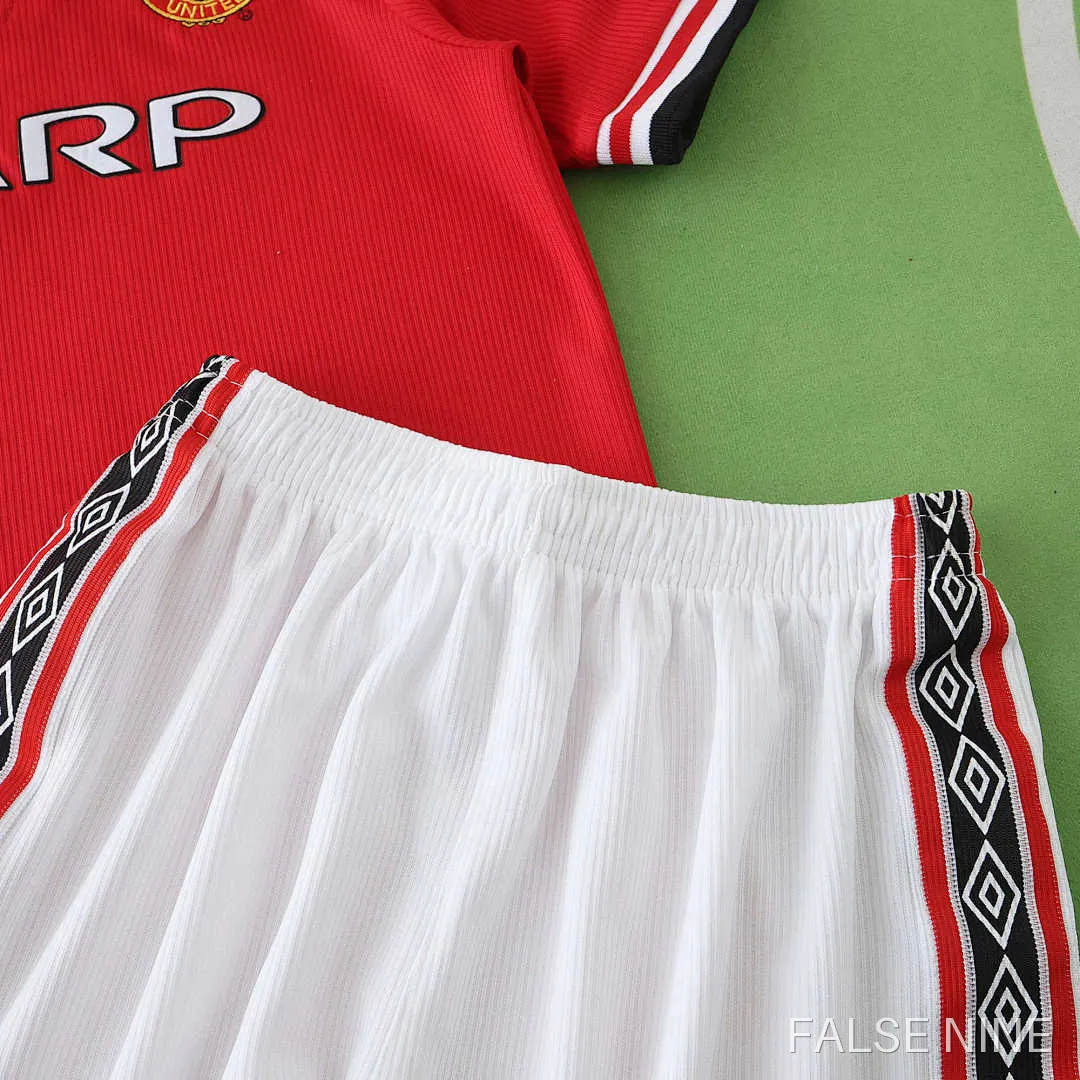 Manchester United 1998 Home Shirt (Retro Kids), photo 11
