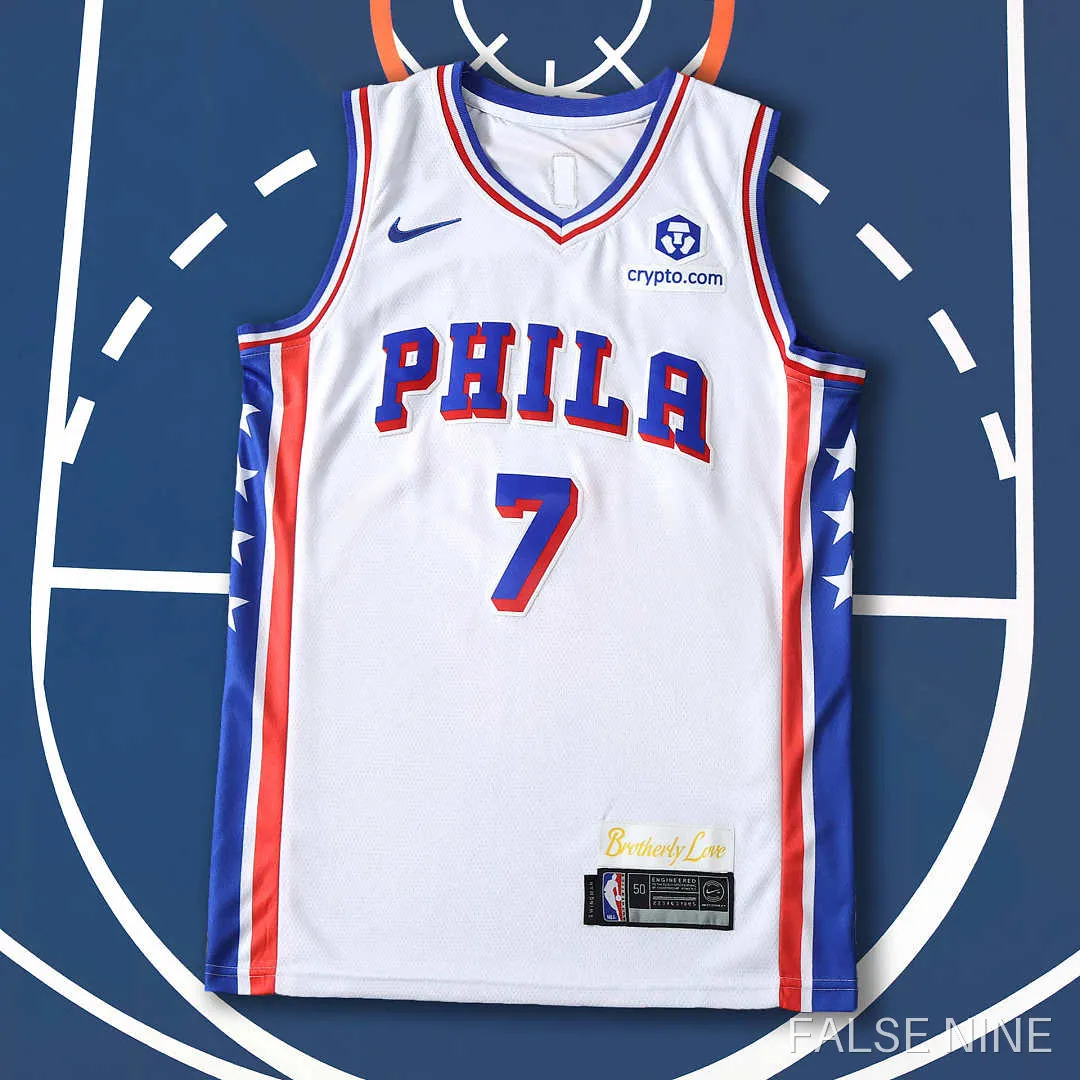 2026 NBA Philadelphia 76ers White 7-BROWN, photo 1