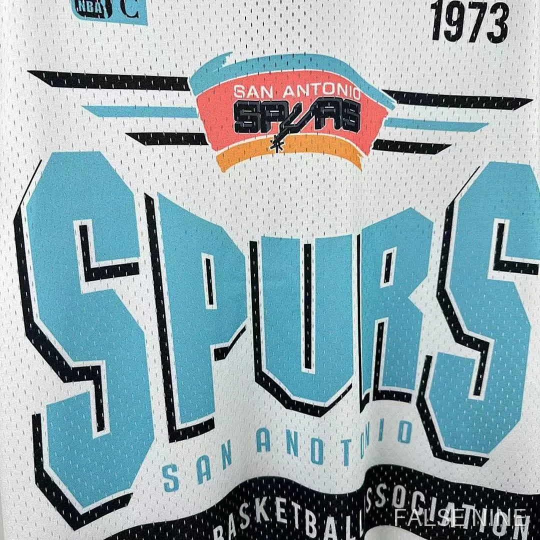 San Antonio Spurs 25-26 Retro Short Sleeved Shirt, photo 3