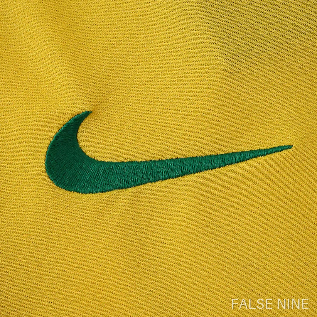Brazil 2006 Home Long Sleeve Retro Jersey (Fan Version), photo 6