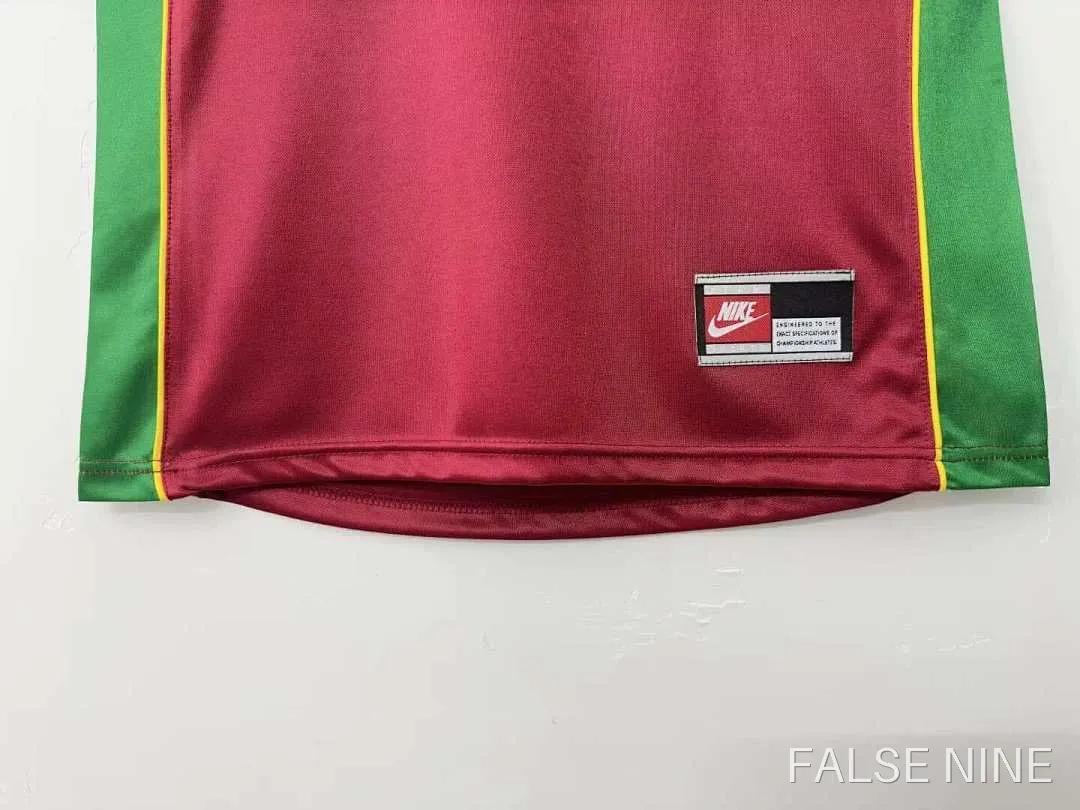 Portugal 1998 Home Retro Jersey (Fan Version), photo 6