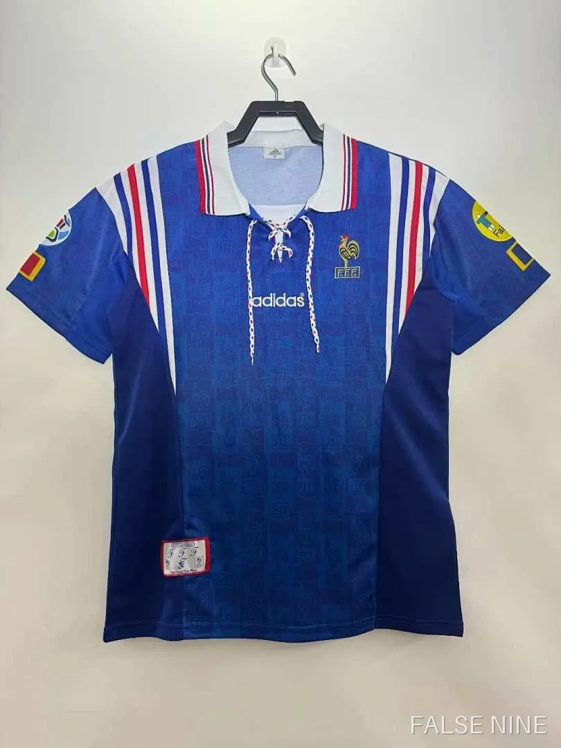 France 1996 Home Shirt (Retro Fan Version), photo 1