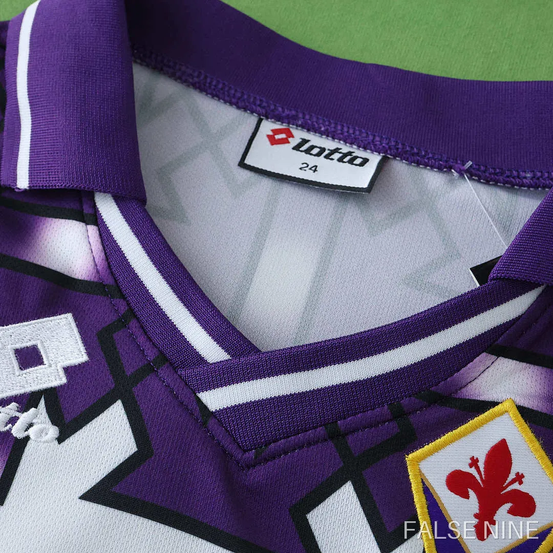 ACF Fiorentina 1992-93 Away Retro Kids Kit, photo 3