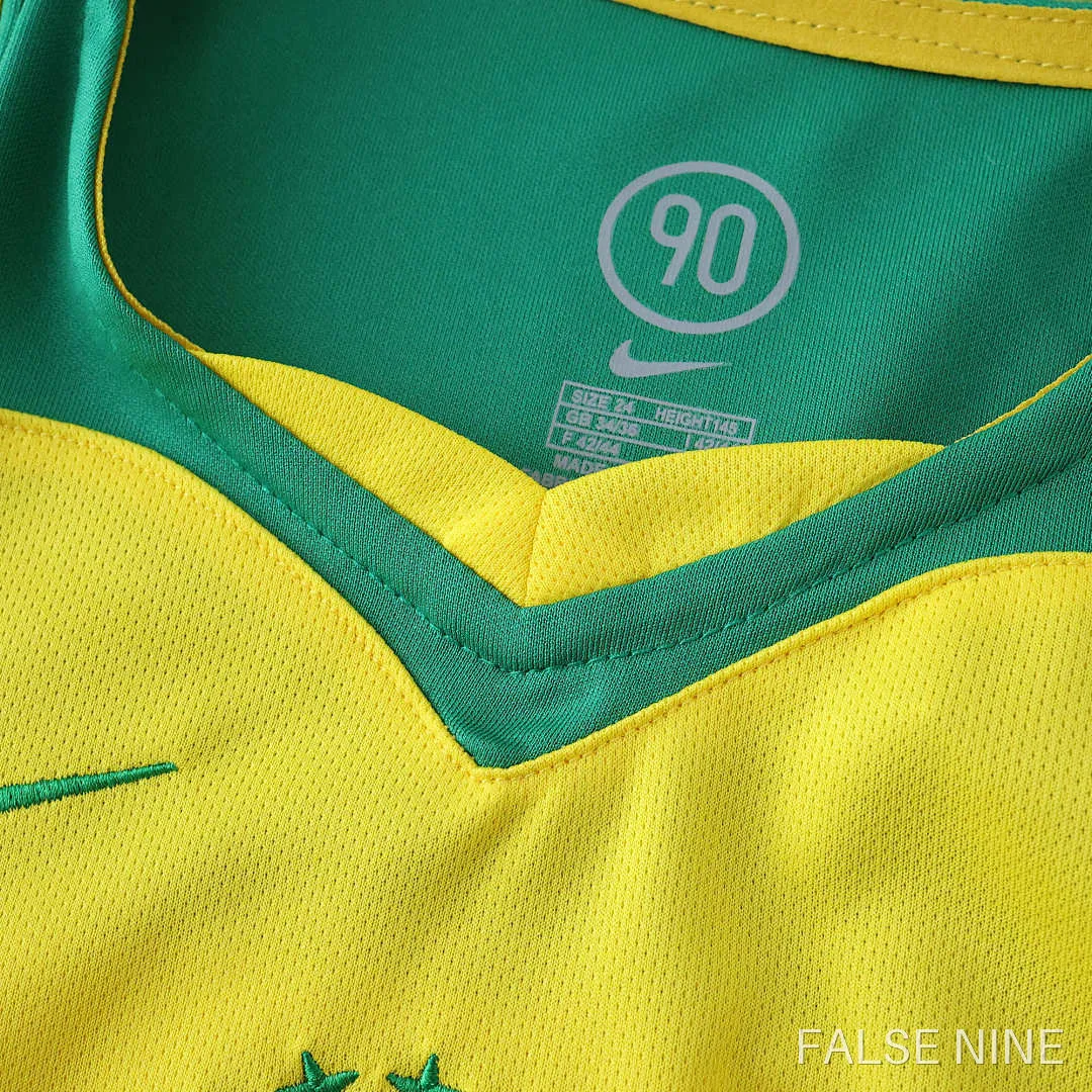 Brazil 2004 Home Kids Retro Kit, photo 3