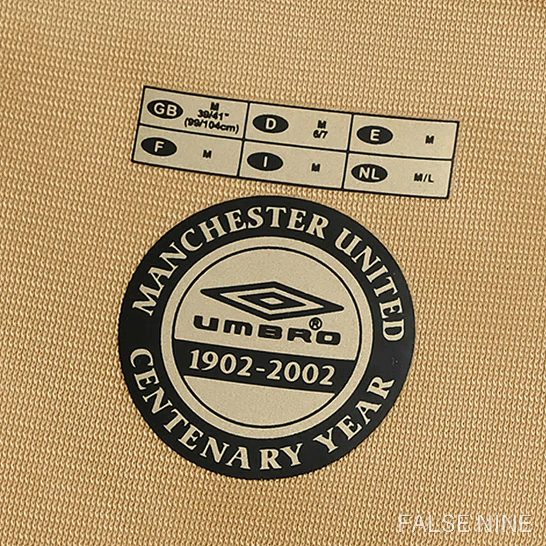 Manchester United 1902-2002 Centenary Retro Jersey, photo 3