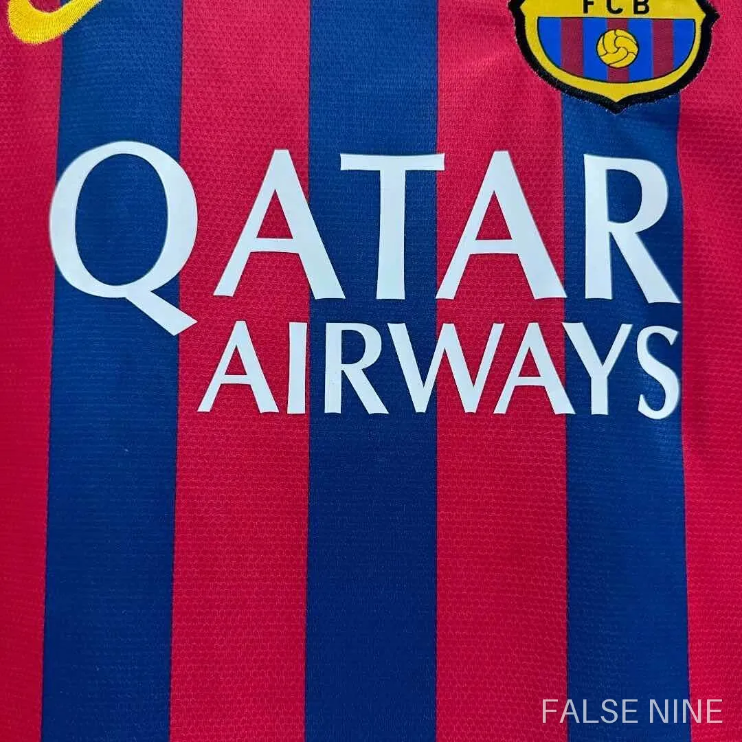 13/14 Barcelona Home retro Fan version, photo 8