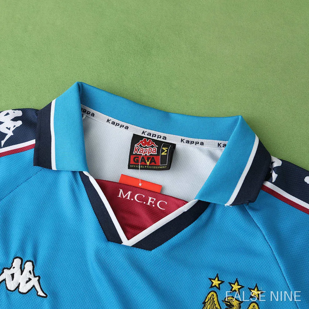 97/98 Manchester City F.C. home retro Fan version, photo 2