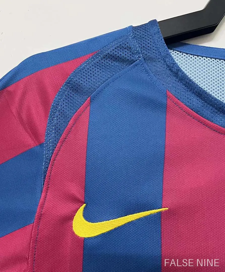 FC Barcelona 05/06 Home Long Sleeve Retro Jersey (Fan Version), photo 3