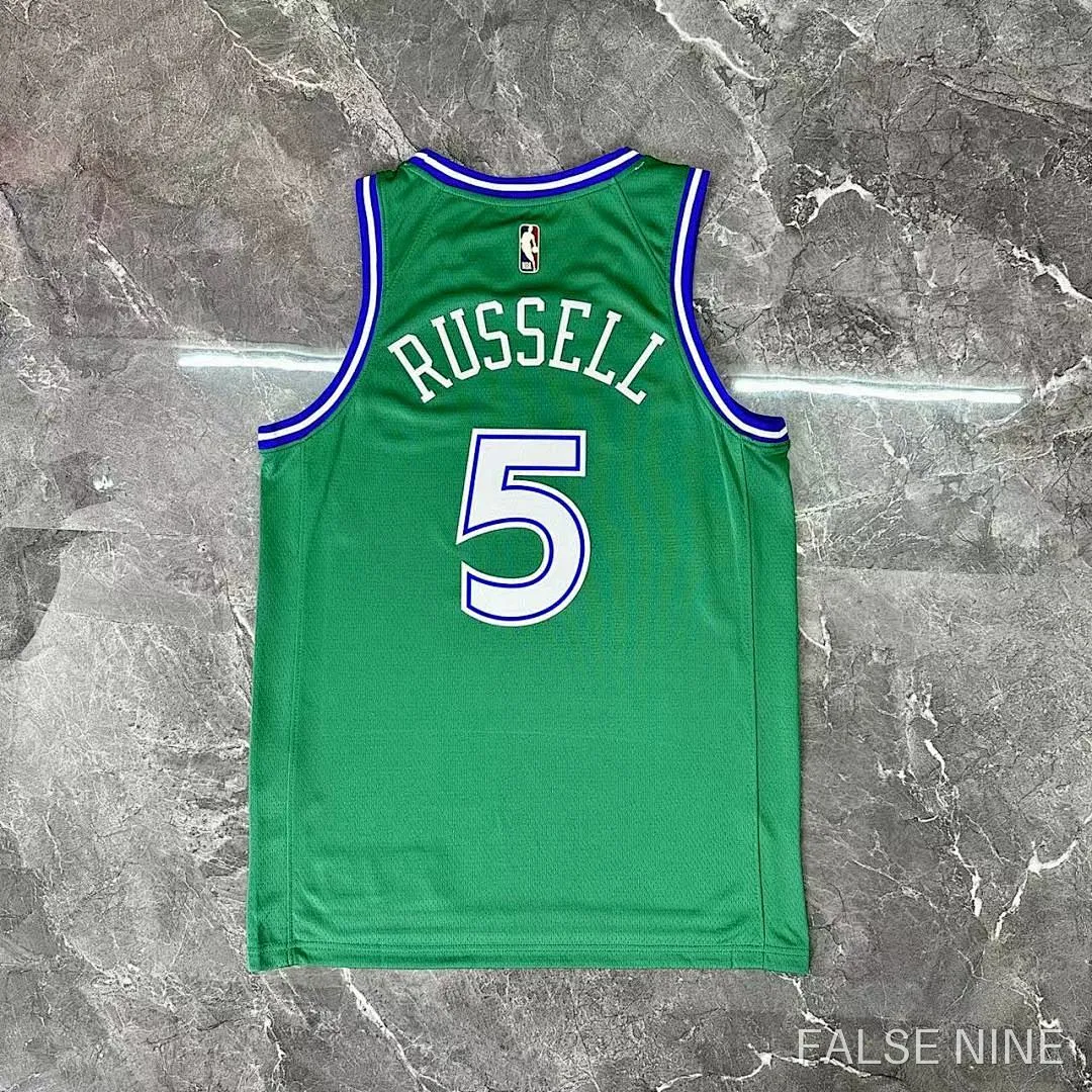 Dallas Mavericks Retro Green 5 Jersey (25-26), photo 2