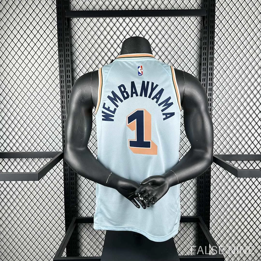 San Antonio Spurs Wembanyama 1 Jersey, photo 2