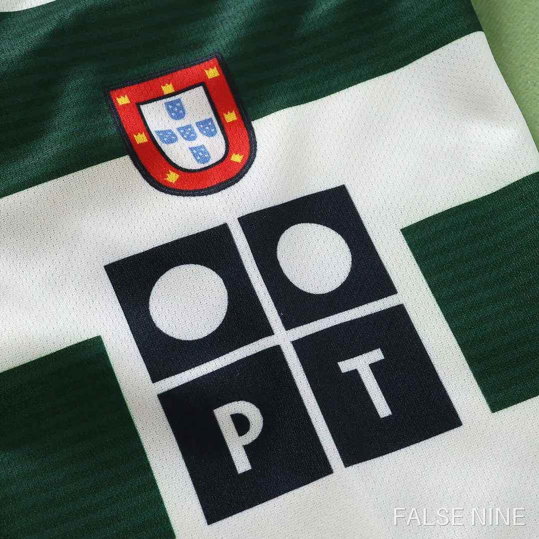 Sporting CP 2001-03 Home Kids Kit (Long Sleeve Retro), photo 14
