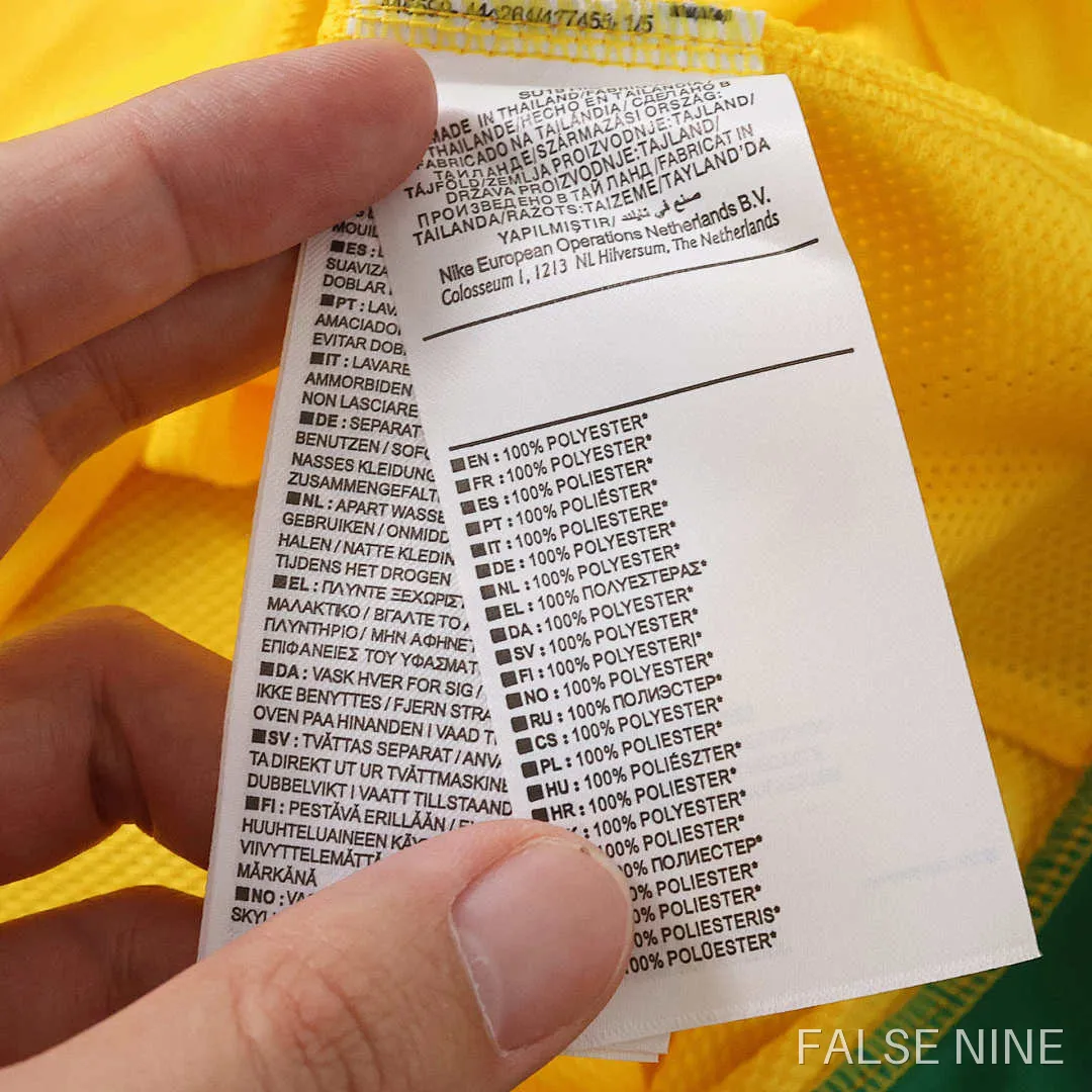 2006 Brazil home Long sleeved retro Fan version, photo 8