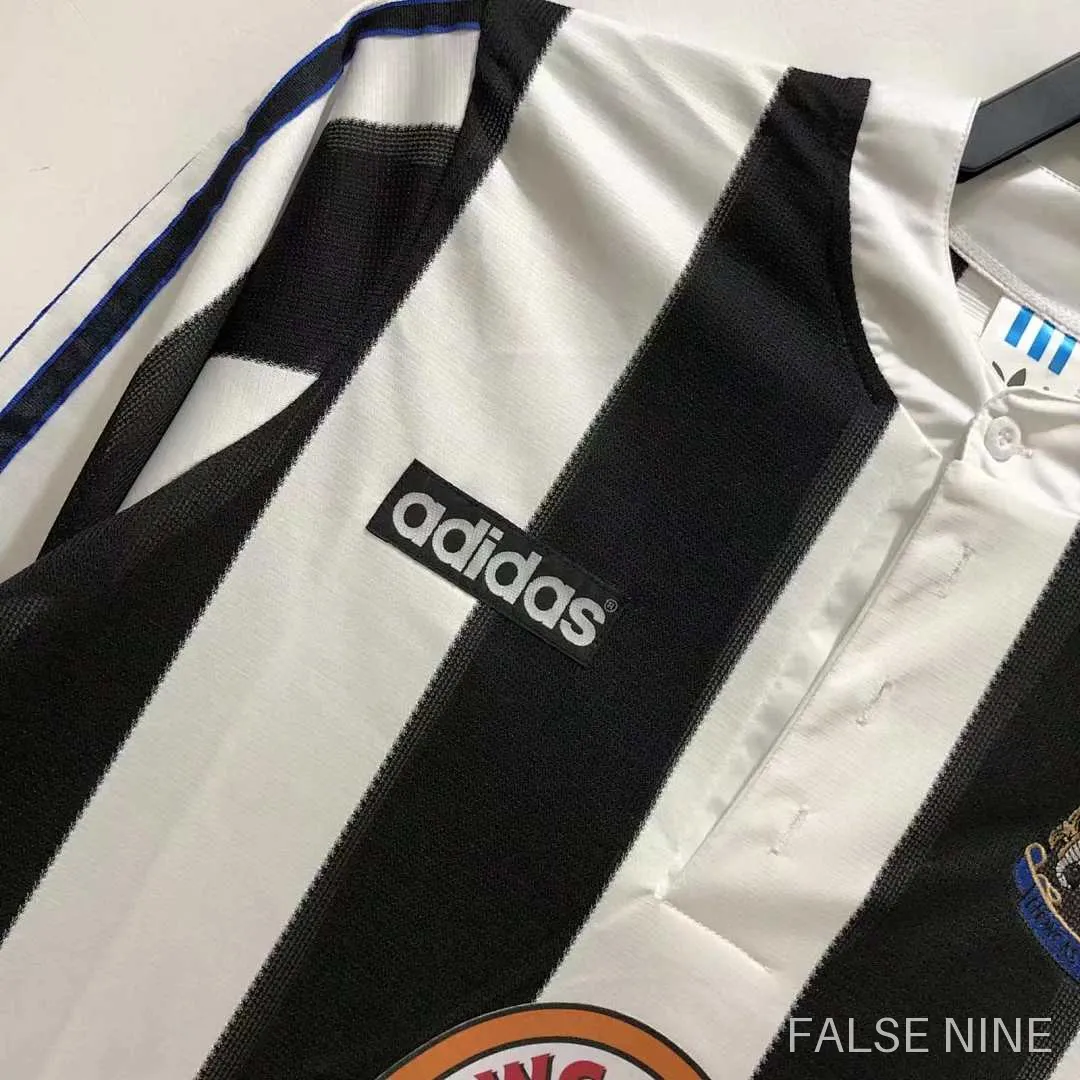 Newcastle United 1995-97 Home Shirt (Retro Long Sleeve Fan Version), photo 6