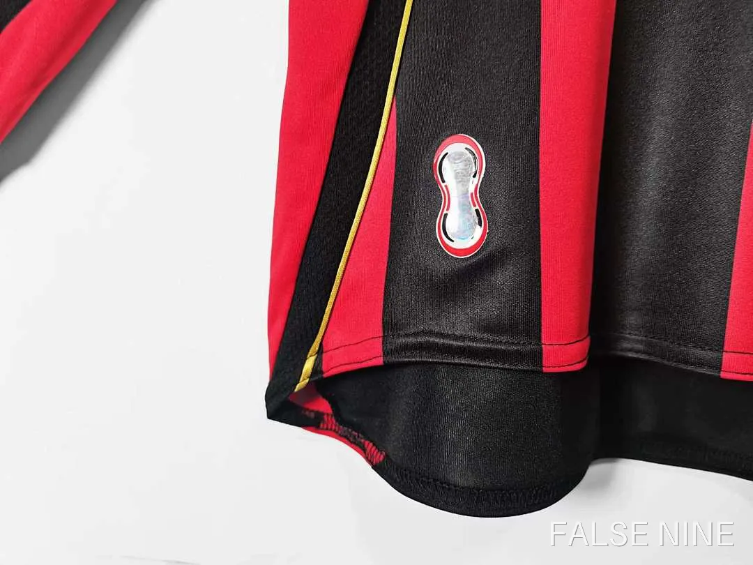 AC Milan 2006/07 Home Long Sleeve Jersey (Retro Fan Version), photo 11