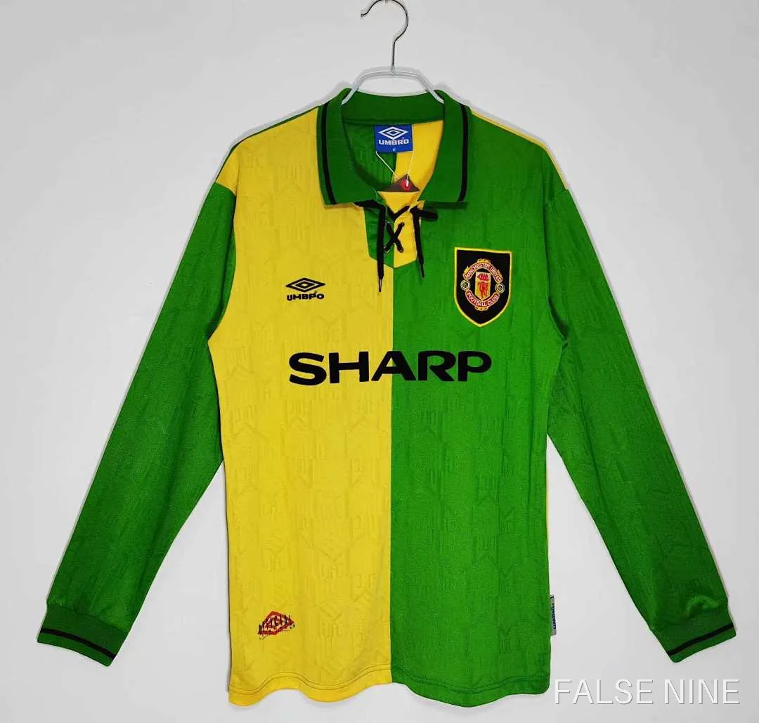 Manchester United 92/94 Away Long Sleeve Retro Jersey (Fan Version), photo 1
