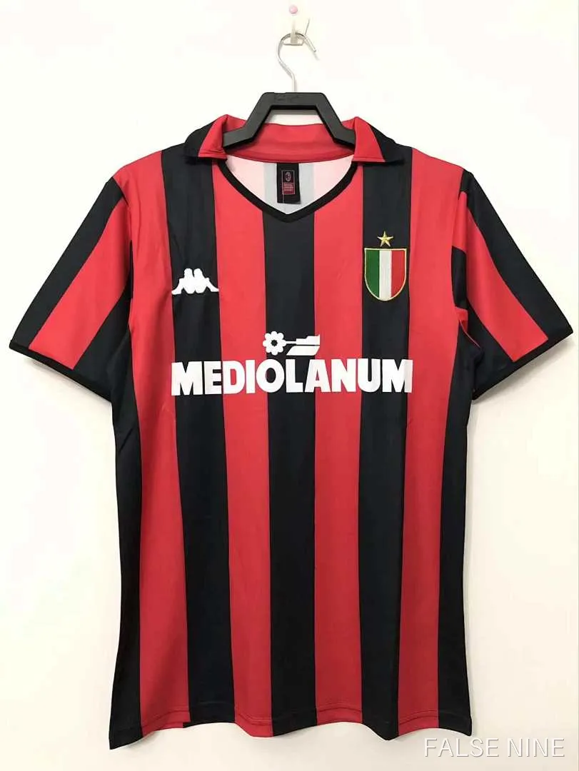 88/89 AC Milan Home retro Fan version, photo 1