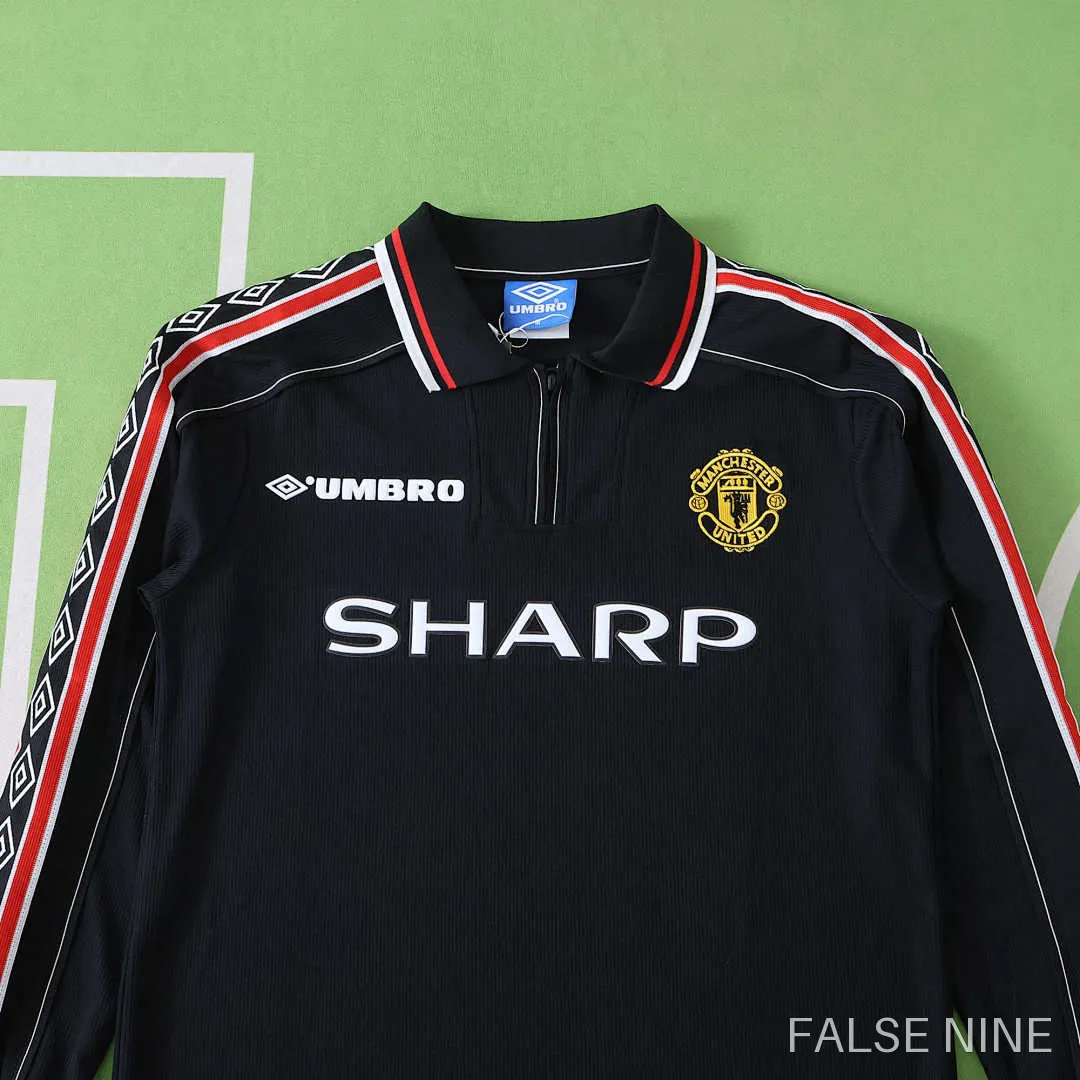 1998 Manchester United F.C. away retro Long sleeved Fan version, photo 2