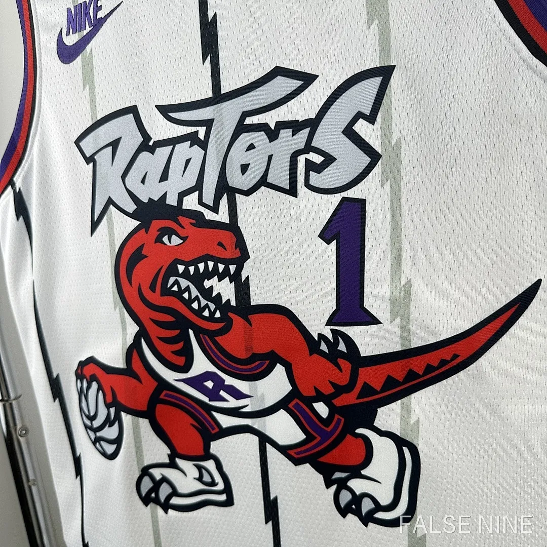 25/26 NBA Toronto Raptors retro white 1-McGRADY, photo 12