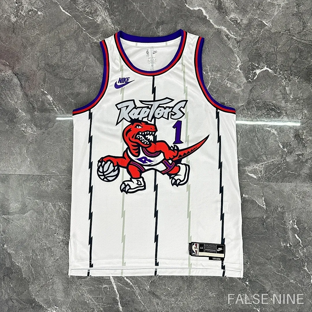 25/26 NBA Toronto Raptors retro white 1-McGRADY, photo 2