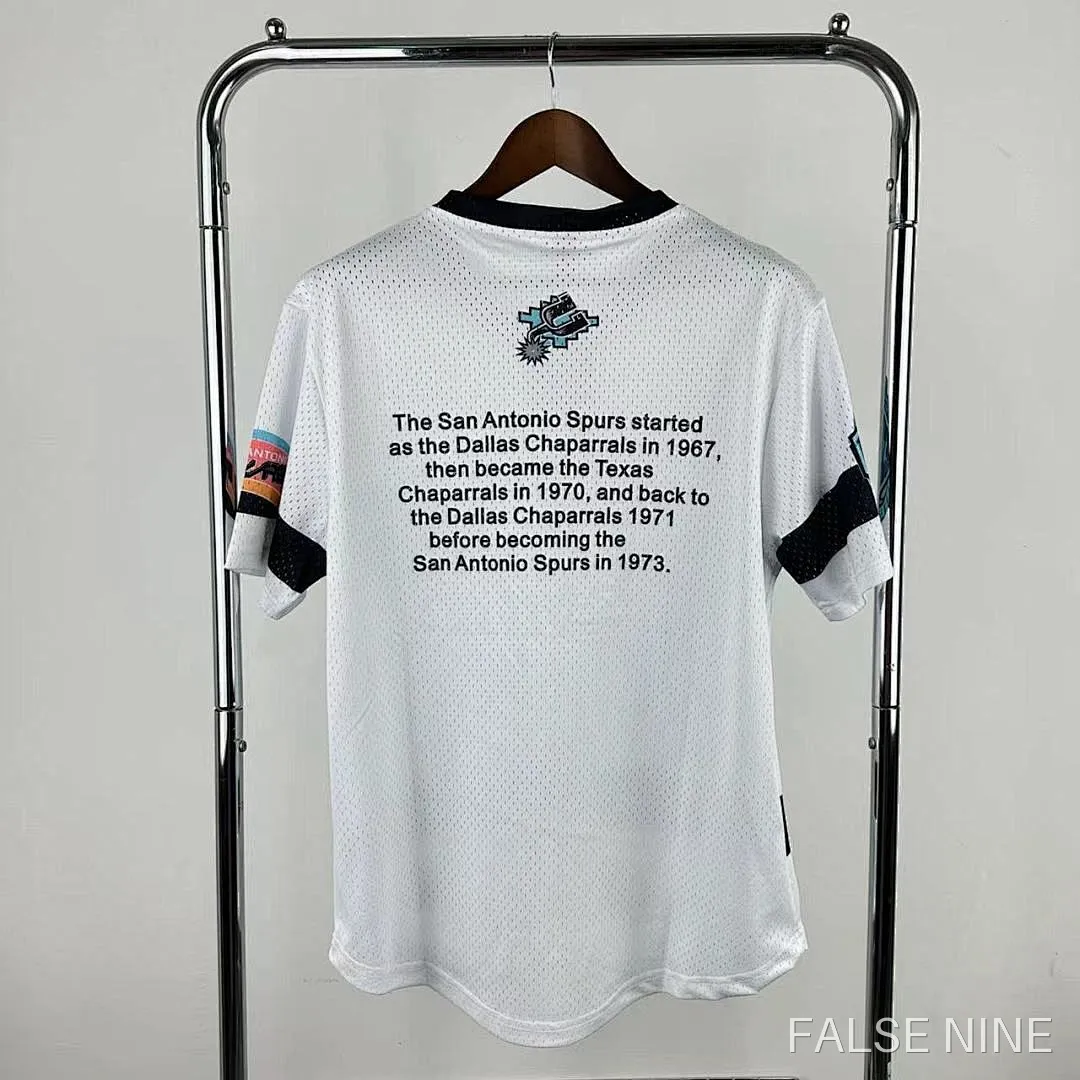 San Antonio Spurs 25-26 Retro Short Sleeved Shirt, photo 16