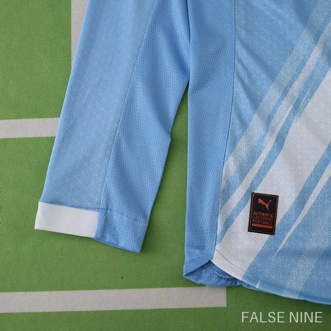 Manchester City 25/26 Home Shirt (Long Sleeve, Player Version), photo 13