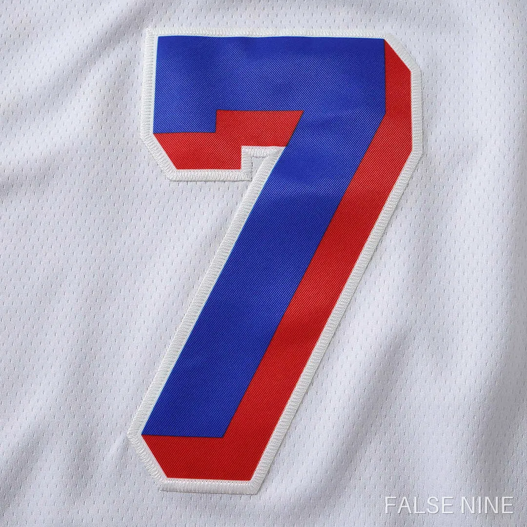 2026 NBA Philadelphia 76ers White 7-BROWN, photo 2