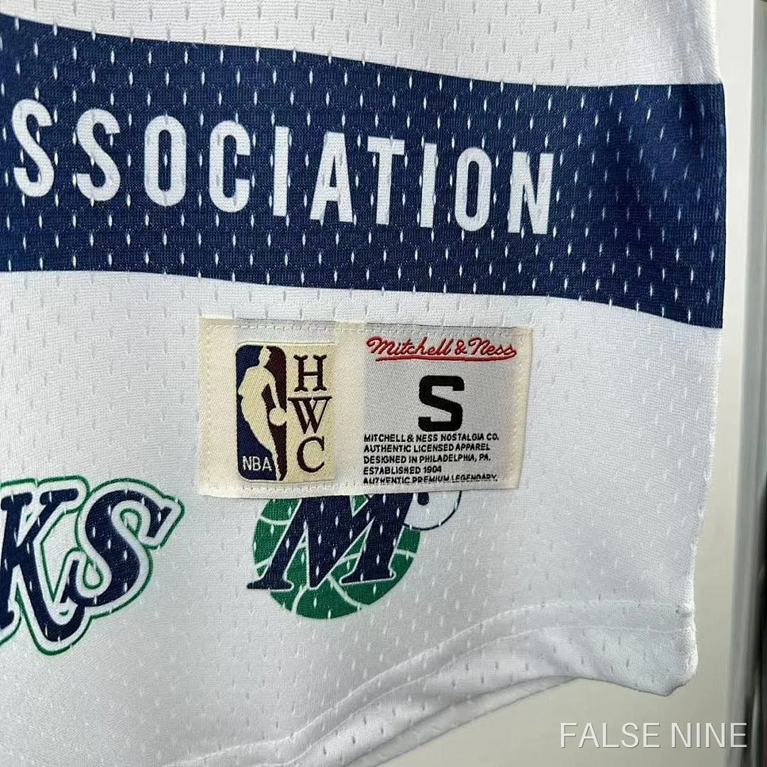 25/26 NBA Dallas Mavericks Retro short sleeved shirt, photo 3