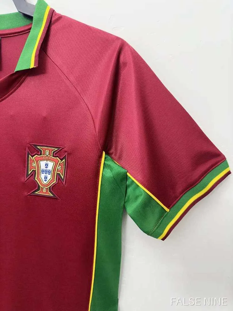 Portugal 1998 Home Retro Jersey (Fan Version), photo 2