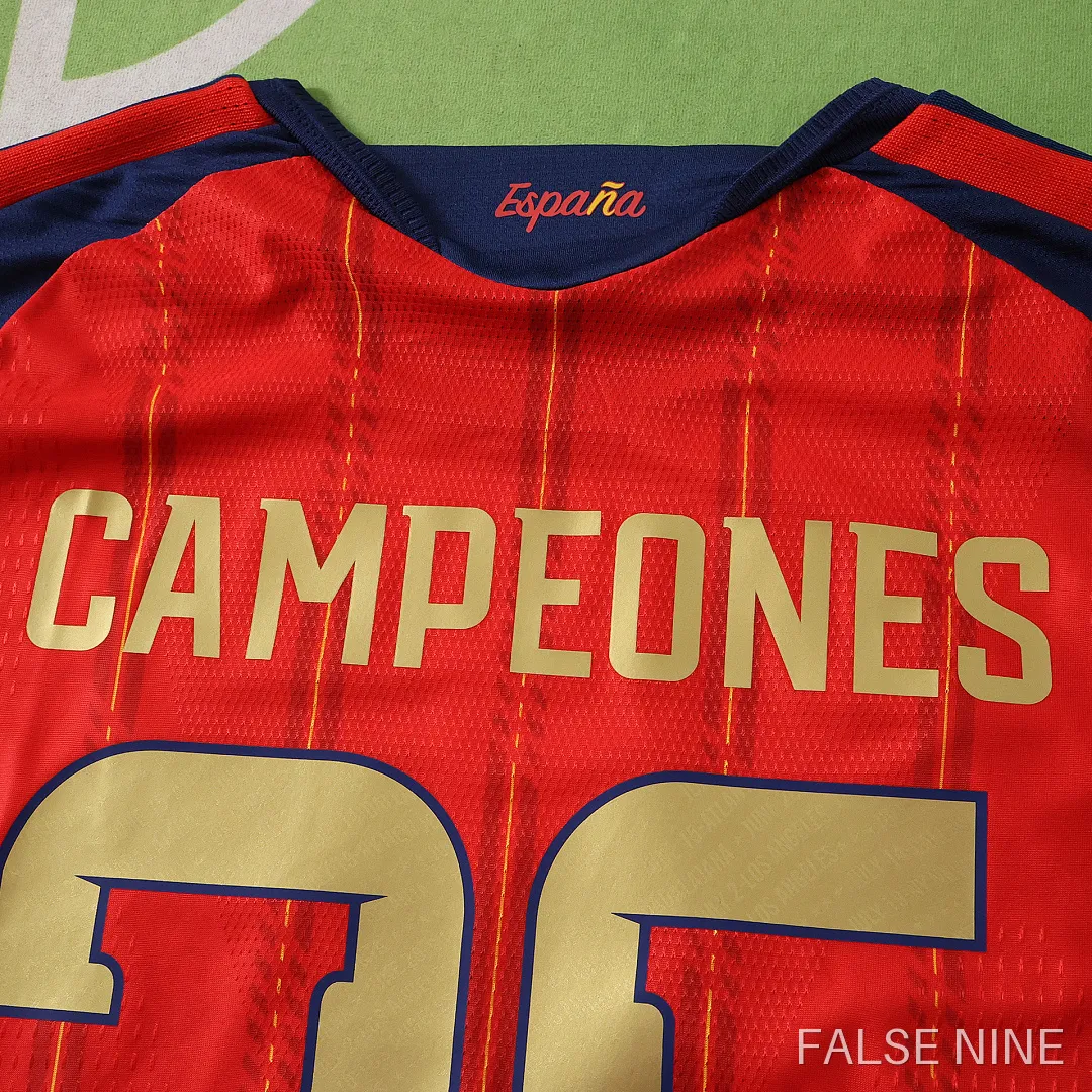 Spain 2026 Home Shirt (Player Version, Long Sleeve), photo 5