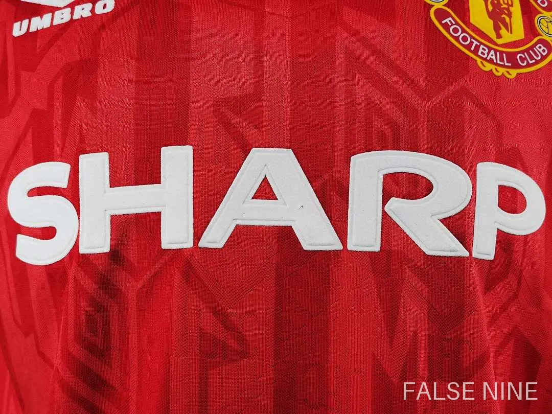 Manchester United 1992-94 Home Retro Jersey (Fan Version), photo 5