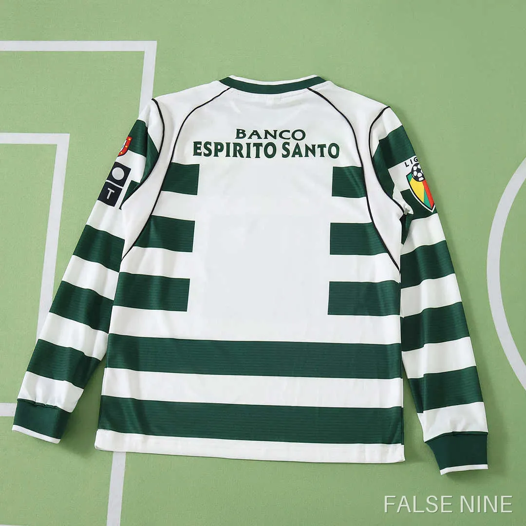 Sporting CP 2001-03 Home Kids Kit (Long Sleeve Retro), photo 3