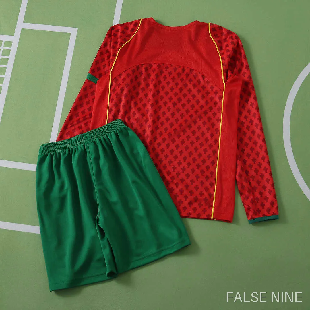 Portugal 2004 Home Kit (Kids, Long Sleeve, Retro), photo 4