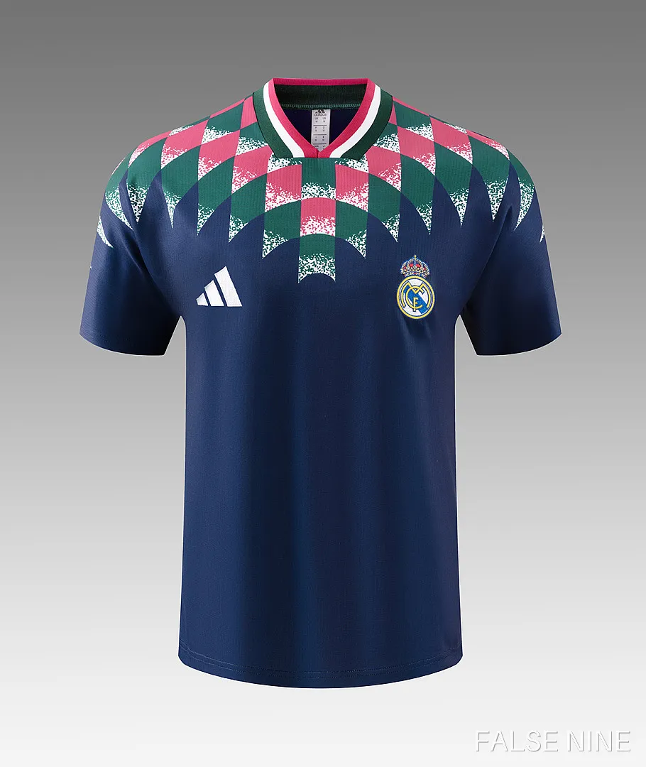 26/27 Real Madrid CF Training clothes suit Short sleeve retro Fan version, photo 23
