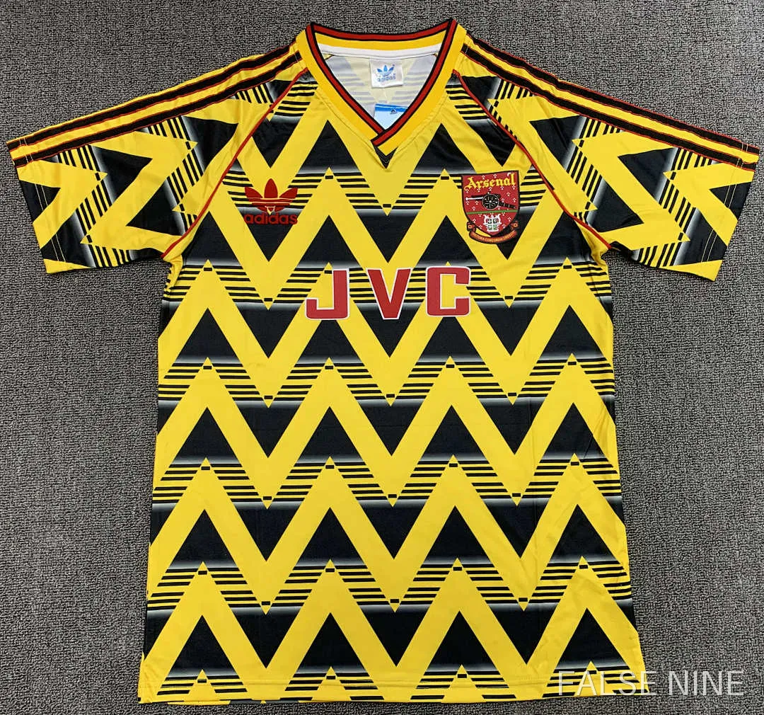 Arsenal 1991-93 Away Retro Shirt (Fan Version), photo 1